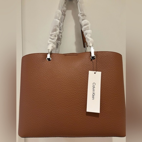 Calvin Klein Handbags - NWT Calvin Klein “Garnet” Shoulder Bag. Approx measurements as pictured